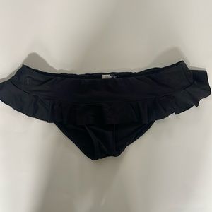 RALPH LAUREN Ruffle Bikini Swim Bottoms